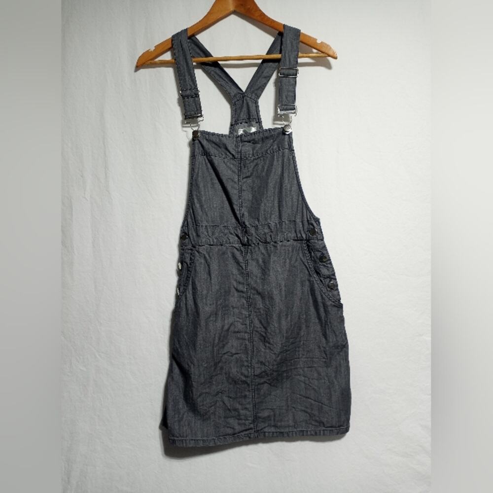 Abound Overall Skirt Jumper Gray Size Small